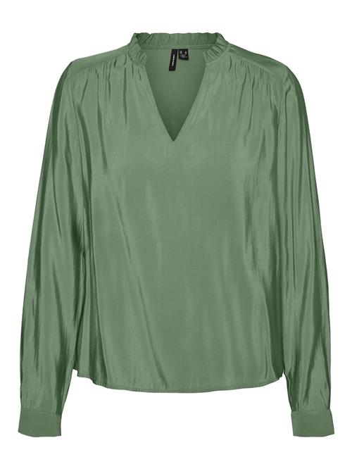 VERO MODA Bluse 'Bell'  grøn