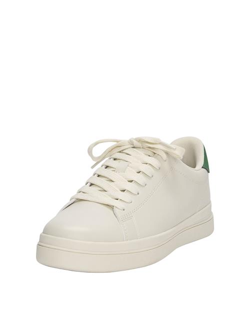 Pull&Bear Sneaker low  lysebeige / grøn