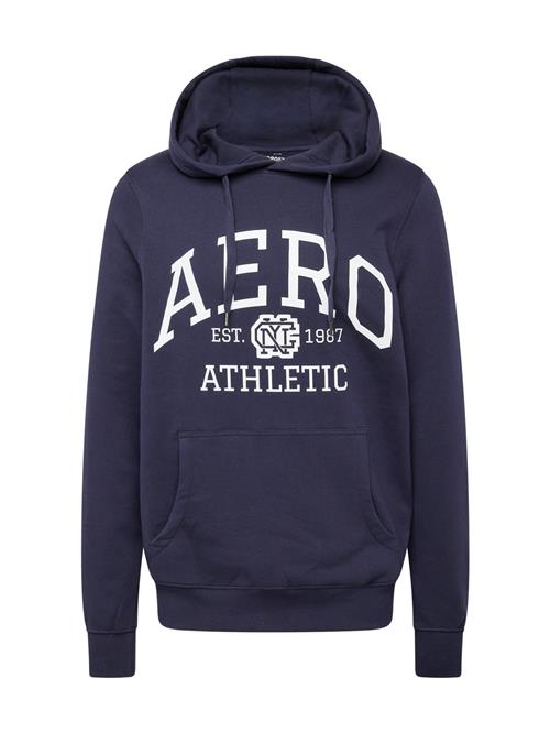 AÉROPOSTALE Sweatshirt  marin / hvid