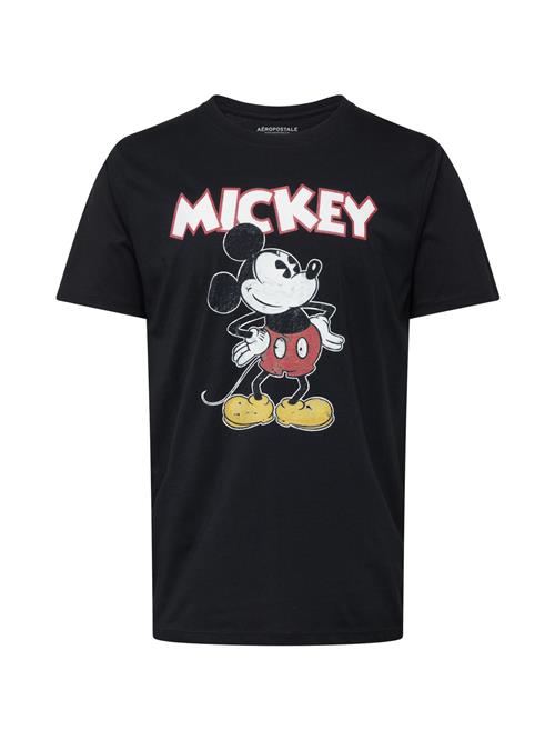 AÉROPOSTALE Bluser & t-shirts 'MICKEY CLASSIC'  gul / rød / sort / hvid