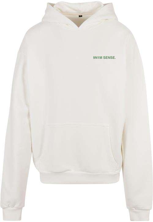 9N1M SENSE Sweatshirt  grøn / hvid