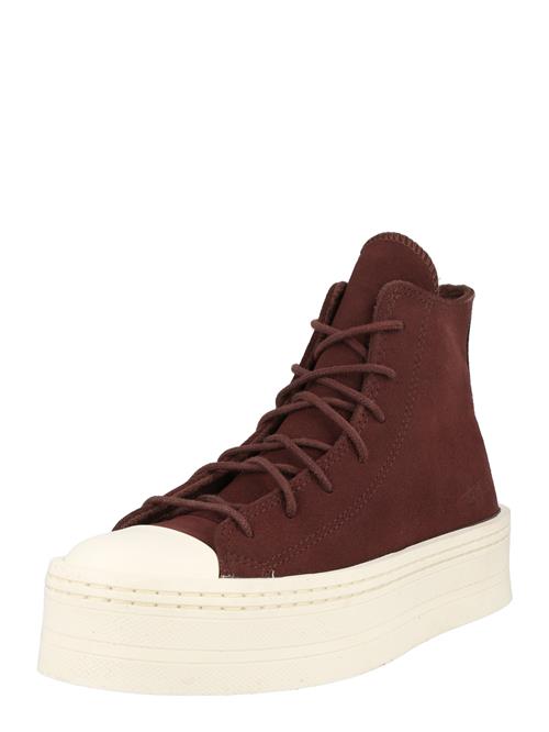 CONVERSE Sneaker high 'CHUCK TAYLOR ALL STAR MODERN'  brun / hvid