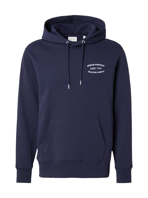 GANT Sweatshirt  navy / hvid