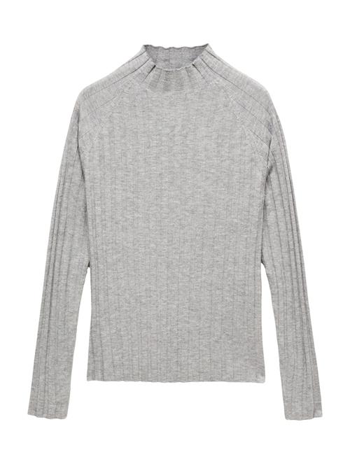 MANGO Pullover 'FLURRIES'  lysegrå