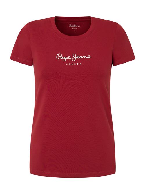 Se Pepe Jeans Shirts 'New Virginia'  rød / hvid ved About You