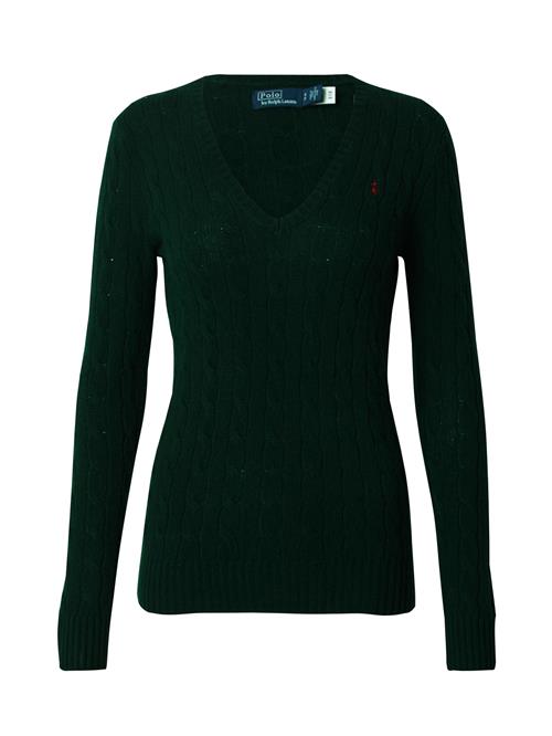 Se Polo Ralph Lauren Pullover 'KIMBERLY'  gran / mørkerød ved About You