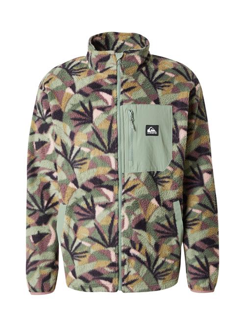 QUIKSILVER Funktionsfleecejakke 'CLEAN COAST'  creme / gul / pastelgrøn / lysviolet