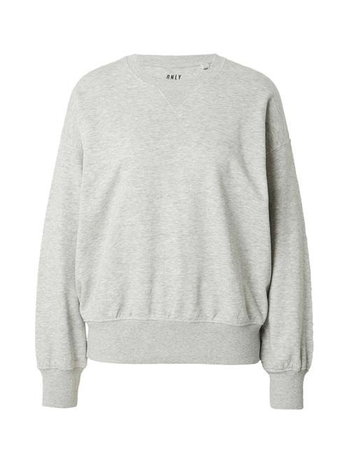 Se ONLY Sweatshirt 'BELLA'  lysegrå ved About You