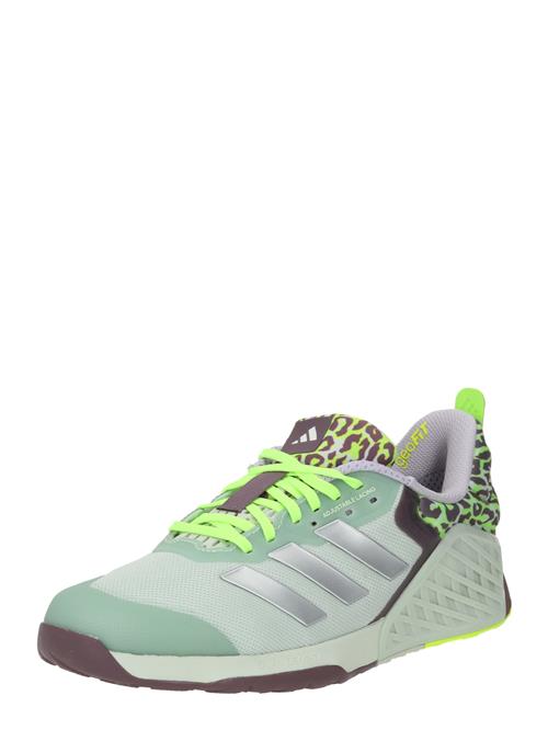 Se ADIDAS PERFORMANCE Sportssko 'DROPSET 3 GFX TRAINER'  brun / mint / neongrøn / sølv ved About You