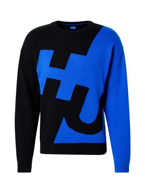 Se HUGO Pullover 'Souso'  azur / sort ved About You