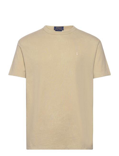 Polo Ralph Lauren Classic Fit Jersey Crewneck T-Shirt Polo Ralph Lauren Beige