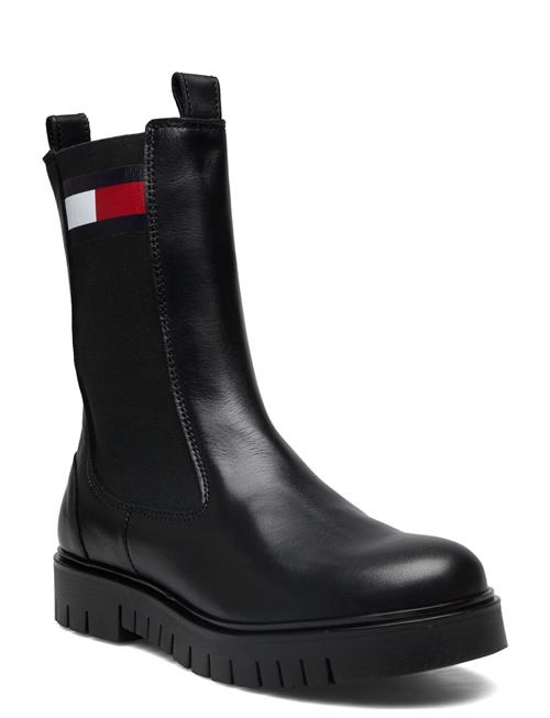 Tommy Hilfiger Tjw Long Chelsea Boot Tommy Hilfiger Black