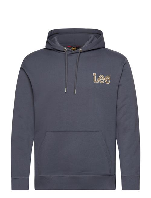 Se Lee Jeans Core Hoodie Lee Jeans Navy ved Booztlet