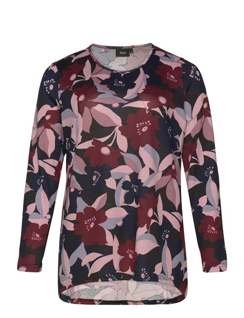 Zizzi Vlucca, L/S, Blouse Zizzi Black