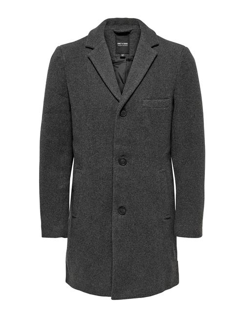 ONLY & SONS Onsjaylon Wool Coat Otw Noos ONLY & SONS Grey