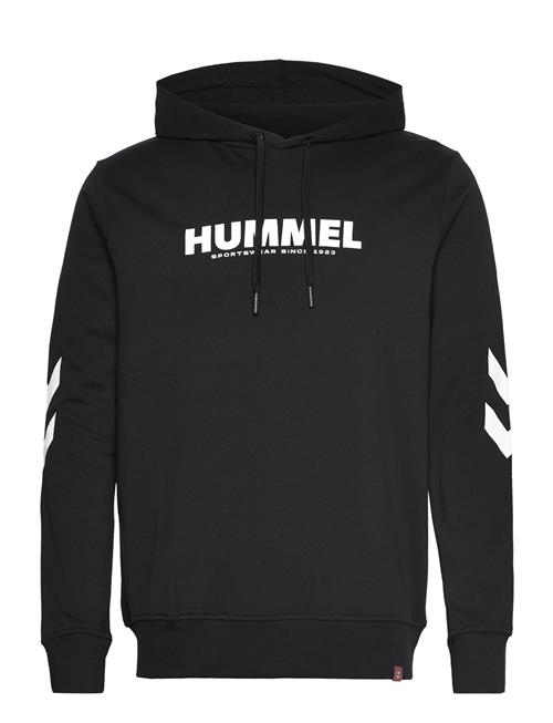 Se Hummel Hmllegacy Logo Hoodie Hummel Black ved Booztlet