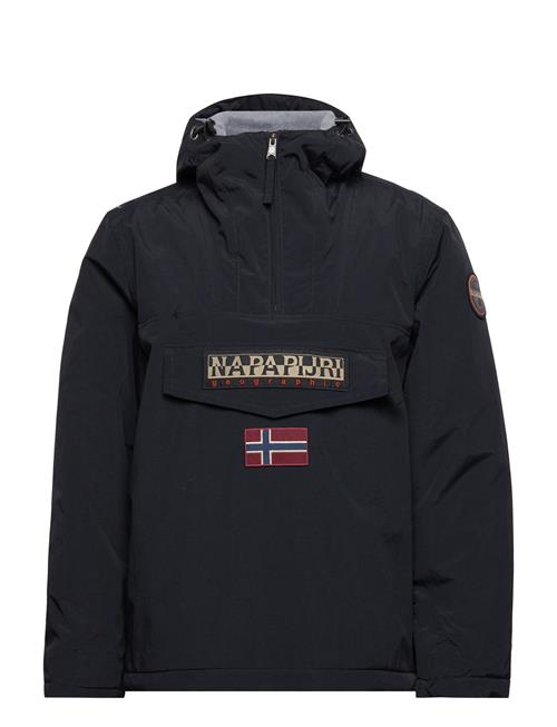 Rainforest Winter Anorak Jacket Napapijri Black