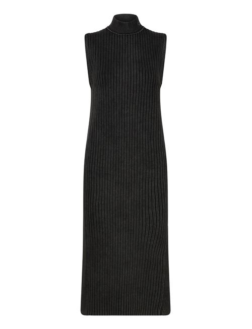 Calvin Klein Jeans Washed Long Sweater Dress Calvin Klein Jeans Black