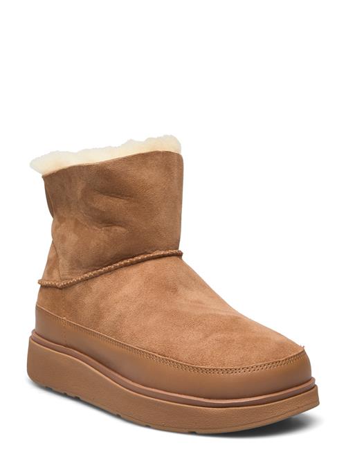 Se FitFlop Gen-Ff Mini Double-Faced Shearling Boots FitFlop Brown ved Booztlet