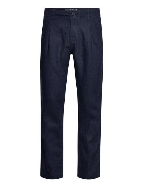 Bruun & Stengade Bs Gustaf Slim Fit Chinos Bruun & Stengade Navy