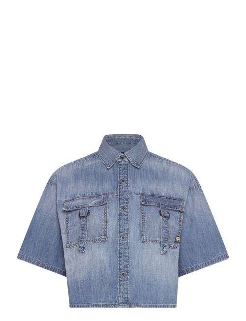 G-Star RAW Relaxed Utility Shirt S\S Wmn G-Star RAW Blue