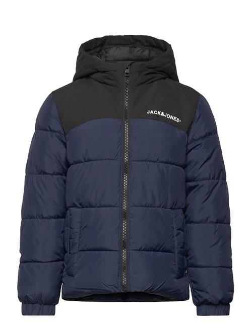 Se Jack & Jones Jjmoon Hood Puffer Mni Jack & J S Navy ved Booztlet