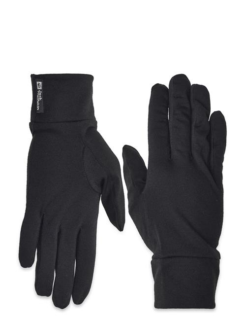 Jack Wolfskin Merino Glove Jack Wolfskin Black