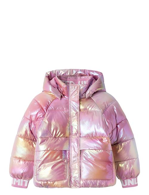 Se name it Nkfmalan Puffer Jacket Foil Name It Pink ved Booztlet