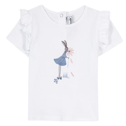 Se Tartine et Chocolat T-shirt Piger White | Hvid | 6 months ved Babyshop