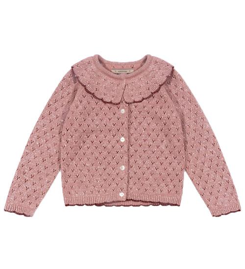 Se Konges Sløjd Cardigan - Strik - Holiday - Mellow Rose ved KidsWorld