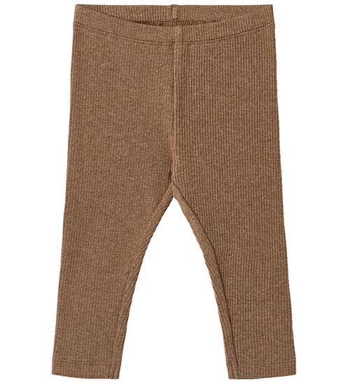 Se Wheat Leggings - Jules - Coffee Melange ved KidsWorld