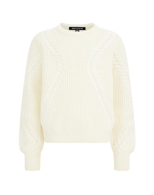 WE Fashion Pullover  elfenben