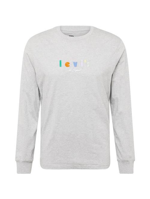 LEVI'S ® Bluser & t-shirts  azur / grå-meleret / orange / hvid