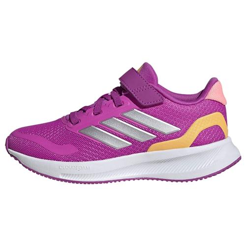 ADIDAS SPORTSWEAR Sportssko 'Runfalcon 5'  lilla / lyseorange / lyserød / sølv