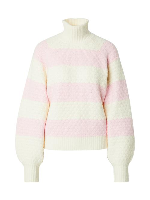 florence by mills exclusive for ABOUT YOU Pullover 'Mulled Wine'  lys pink / uldhvid