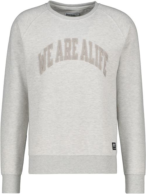 Alife and Kickin Sweatshirt 'LevinAK'  grå / grå-meleret