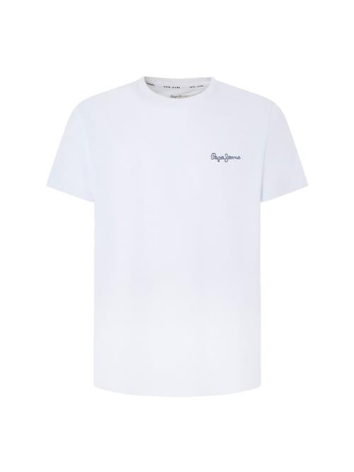 Se Pepe Jeans Bluser & t-shirts 'SINGLE CLIFORD'  grå / sort / hvid ved About You