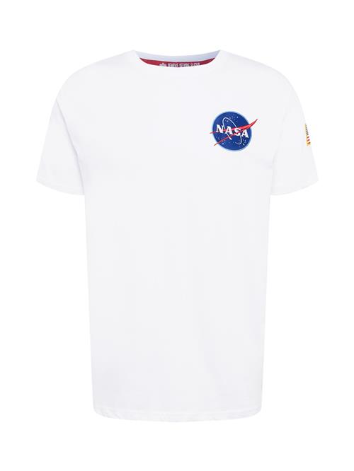 ALPHA INDUSTRIES Bluser & t-shirts 'Space Shuttle'  blå / gul / rød / hvid