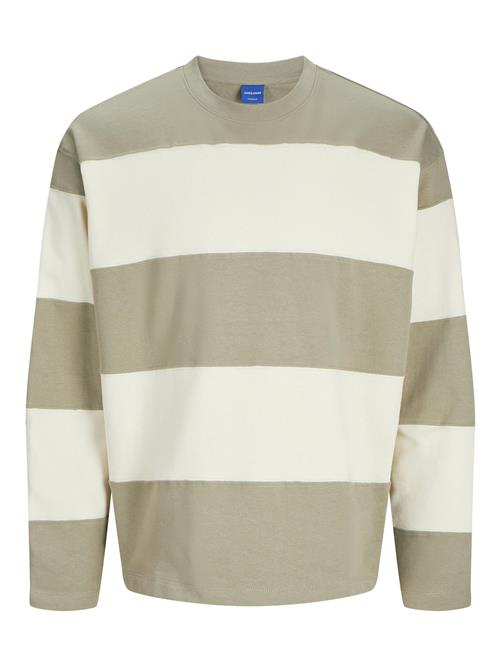 JACK & JONES Sweatshirt  beige / grå