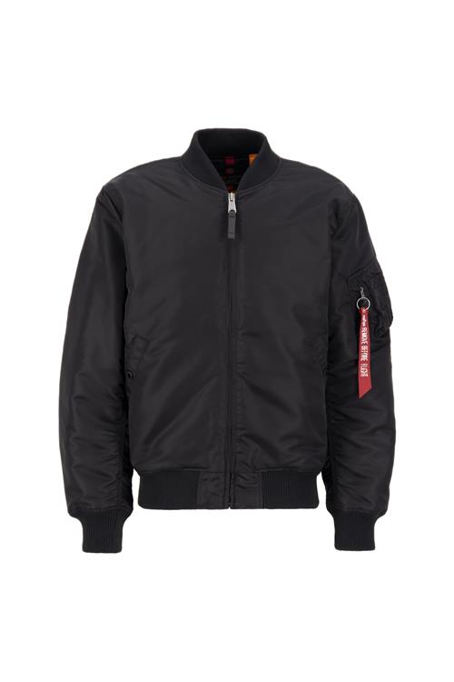 ALPHA INDUSTRIES Overgangsjakke  royalblå / safran / mørkelilla / orange / sort