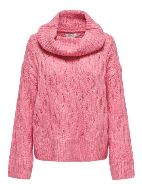 Se ONLY Pullover 'ONLCHUNKY'  pink-meleret ved About You