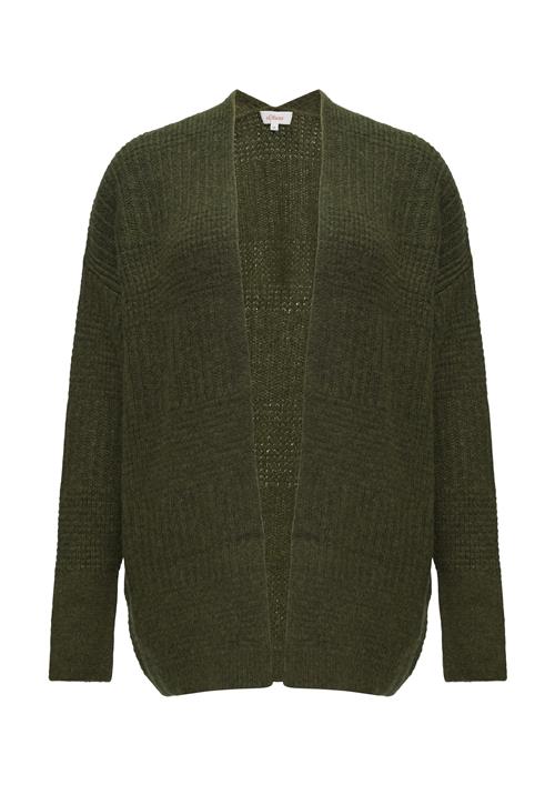s.Oliver Cardigan  mørkegrøn