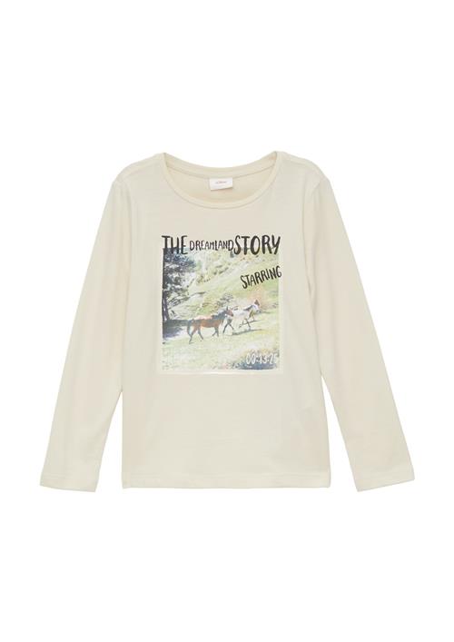 s.Oliver Bluser & t-shirts  creme / blandingsfarvet