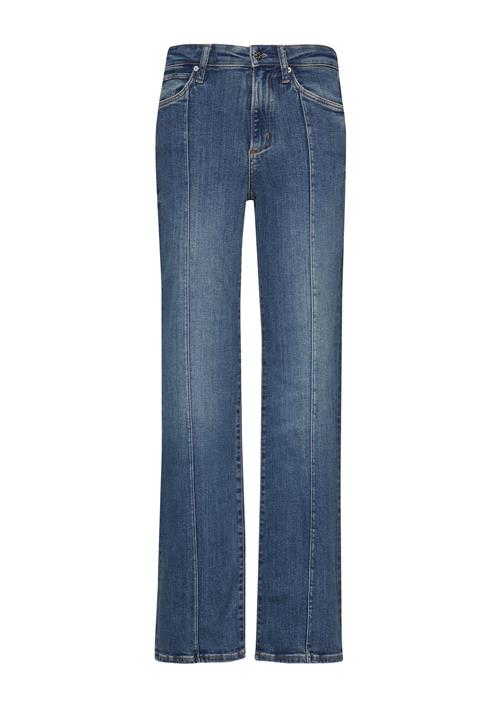 s.Oliver Jeans med lægfolder  blå