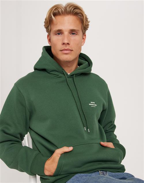 Mads Nørgaard Standard Hoodie Logo Sweat Hoodies Grøn