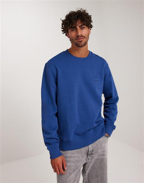 Samsøe Samsøe Joel crew neck 11414 Sweatshirts Blå