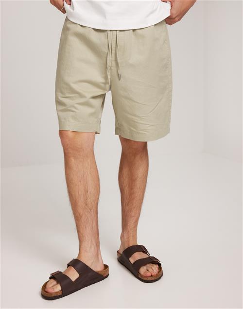 Gant Cotton-Linen Shorts Hørshorts Beige