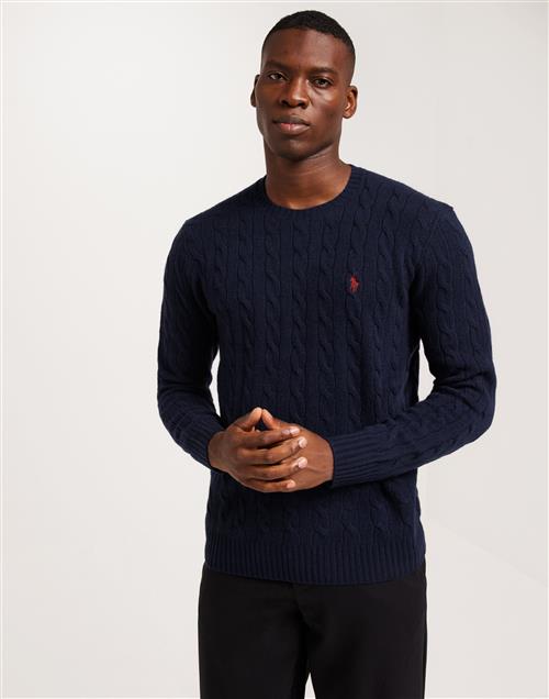 Polo Ralph Lauren Lscablecnpp-Long Sleeve-Pullover Striktrøjer Blå