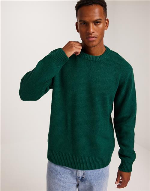 Selected Homme Slhcody Ls Knit Relaxed Crew Neck N Sweatshirts Grøn