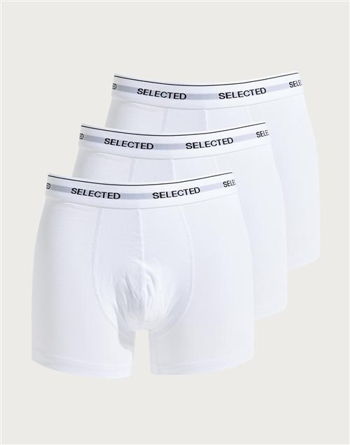 Selected Homme Slhliam 3-Pack Trunk Noos Underbukser Hvid